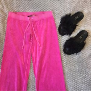 JUICY COUTURE Velour TrackSuit Sweats Pink